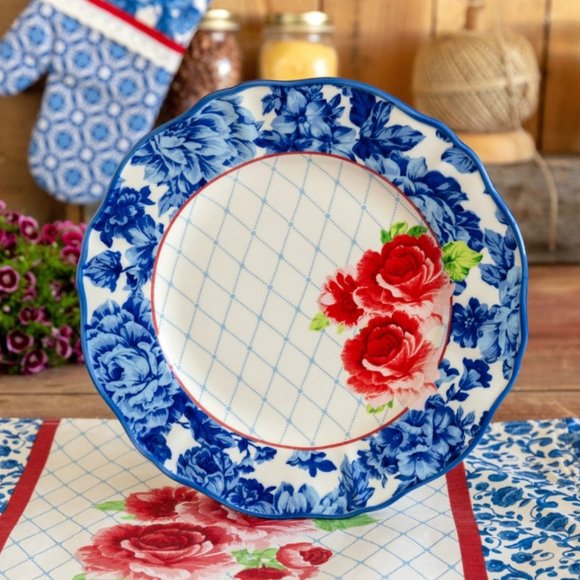 The Pioneer Woman Other - The PIONEER WOMAN Heritage Floral 10.5" Dinner Plate
